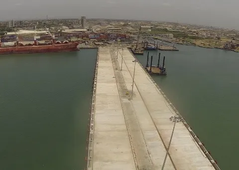 First Ship to Berth on Completed Jetty