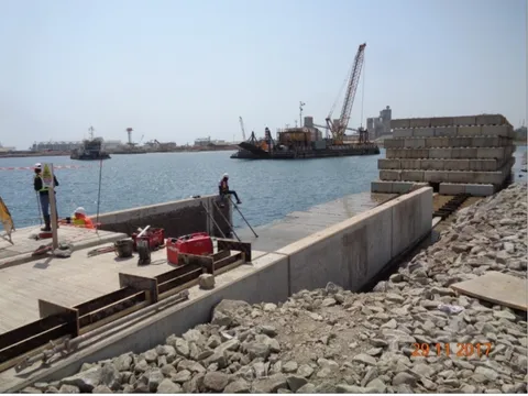 Installation of Partial Slope Protection
