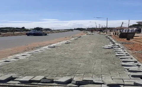 Laying of Pavement Blocks and Asphalt
